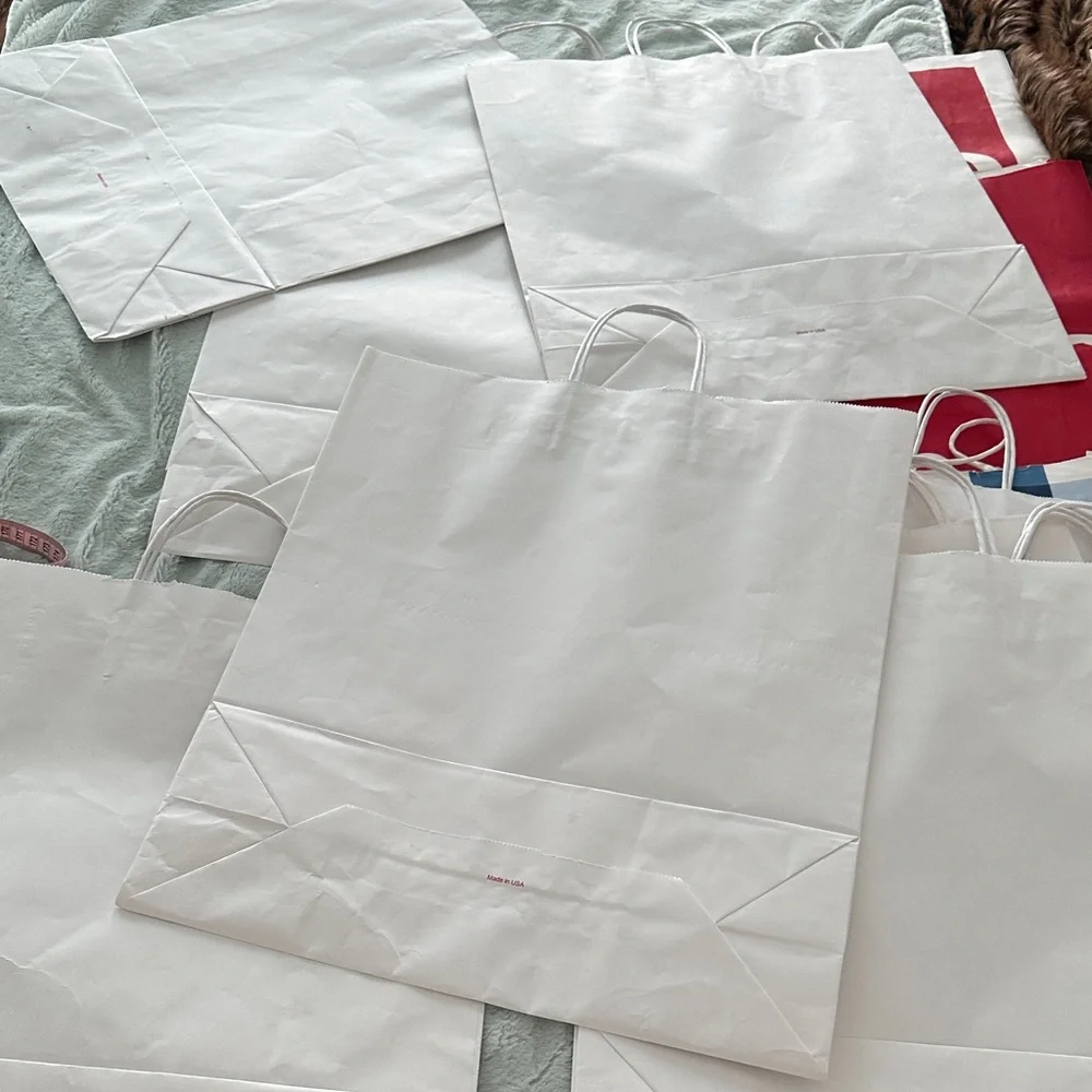 16 Empty Gift Bags: Victoria's Secret and Bath & Body Works. See pics for sizes.
